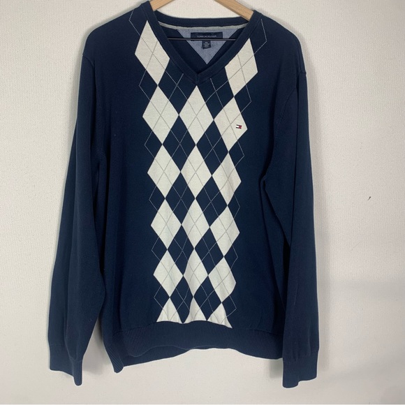 Tommy Hilfiger Other - Tommy Hilfiger Men’s Argyle Pullover Sweater